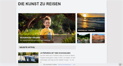 Desktop Screenshot of kunst-zu-reisen.de